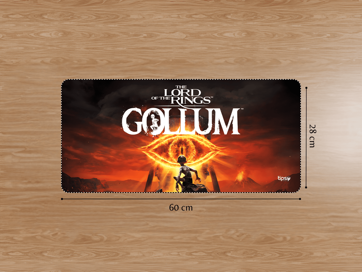 "THE LORD OF THE RINGS GOLLUM" Gaming Mousepad Elevate Your Gaming Experience