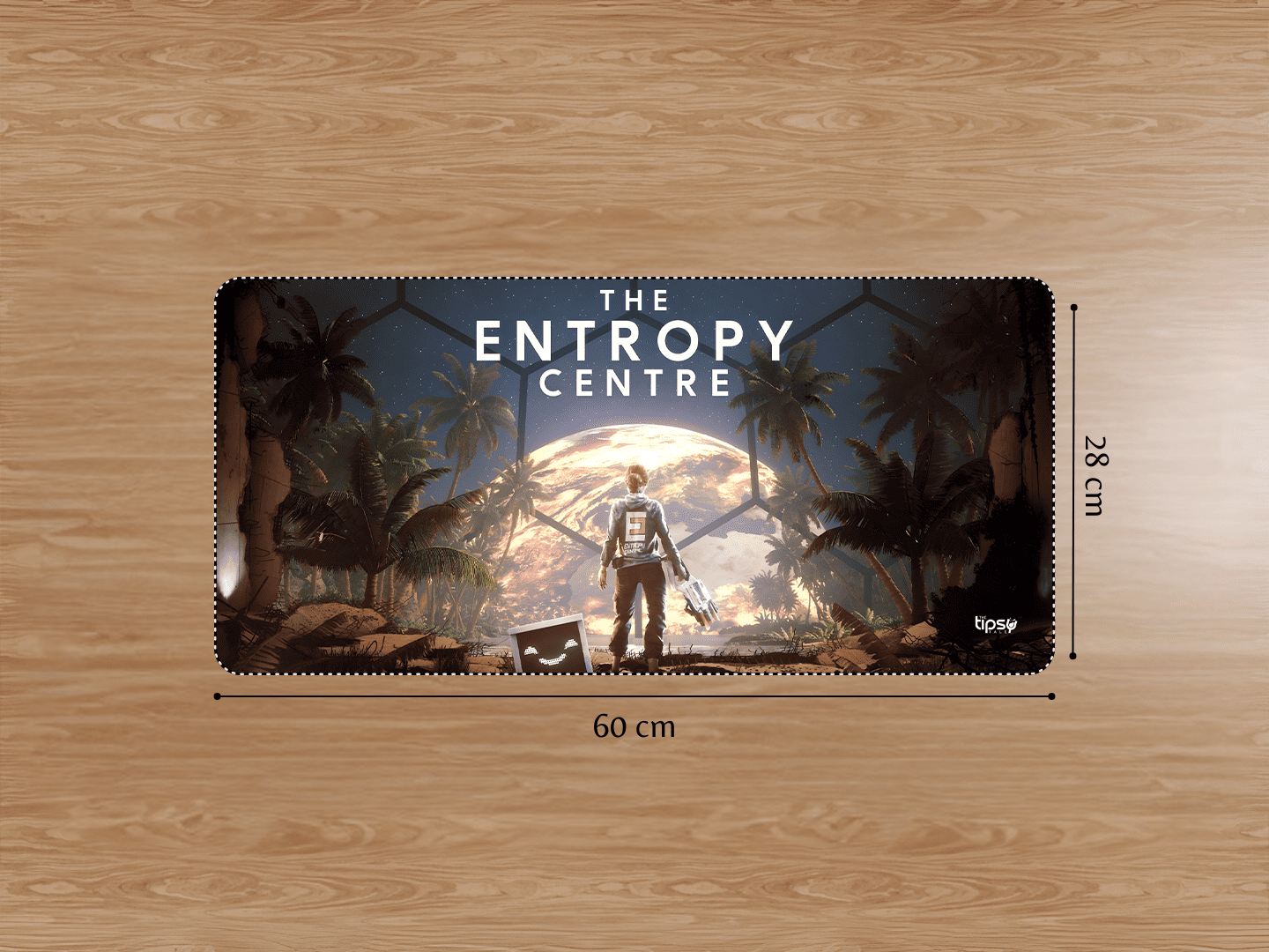 "THE ENTROPY CENTRE" Gaming Mousepad Elevate Your Gaming Experience