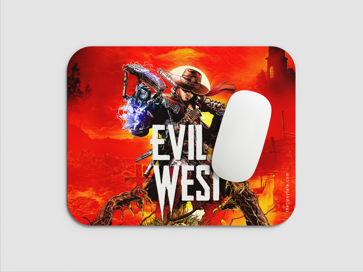 "EVIL WEST" Mousepad: Enhance Your Workspace with Style