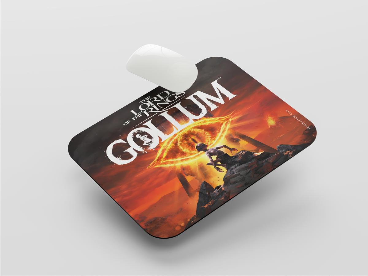 "THE LORD OF THE RINGS GOLLUM" Mousepad: Enhance Your Workspace with Style