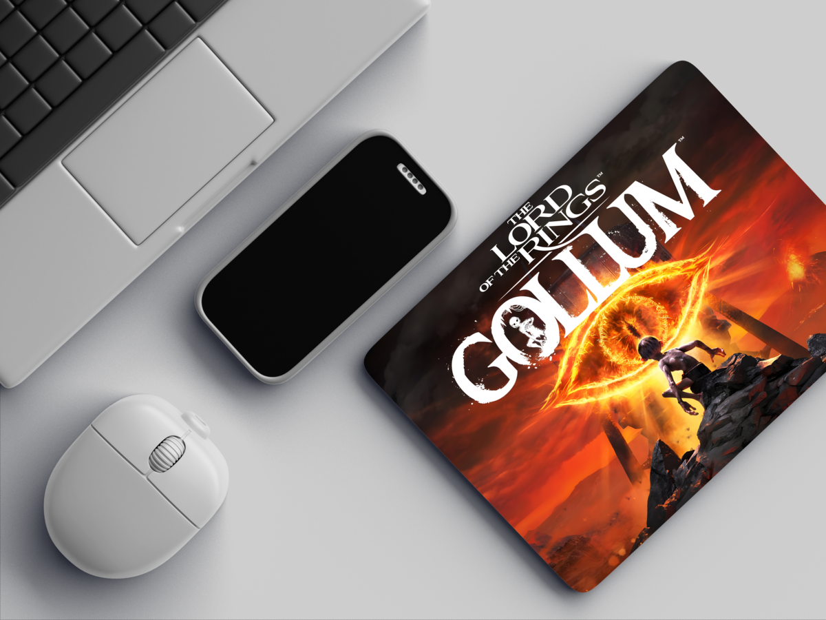 "THE LORD OF THE RINGS GOLLUM" Mousepad: Enhance Your Workspace with Style