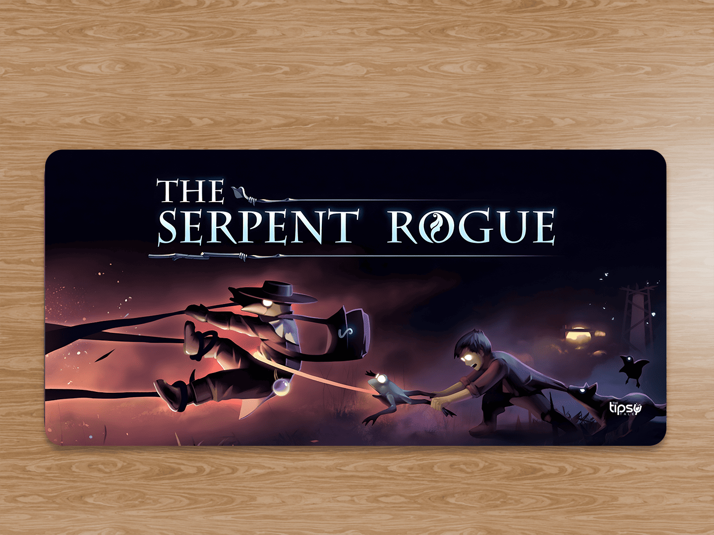 "THE SERPENT ROGUE" Gaming Mousepad Elevate Your Gaming Experience