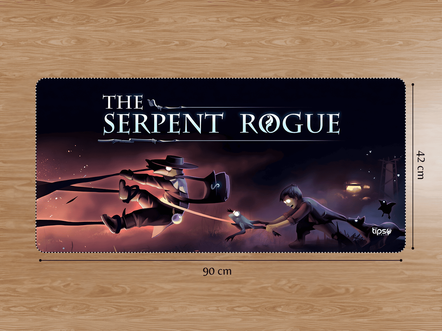 "THE SERPENT ROGUE" Gaming Mousepad Elevate Your Gaming Experience