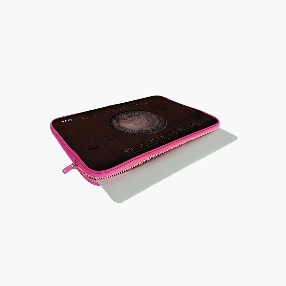 "VALAR MORGHULIS # GOT" Laptop Sleeves:Bold Modern Design for Every Size