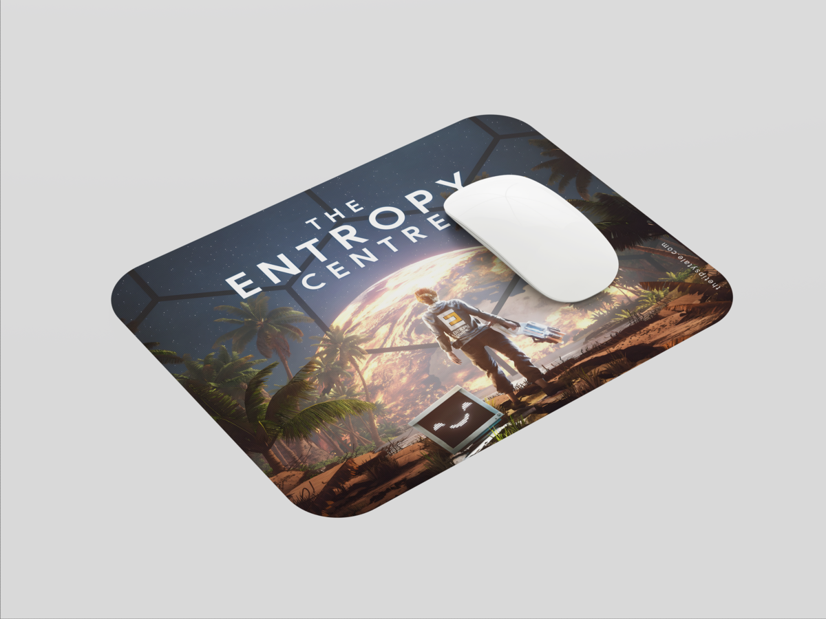 "THE ENTROPY CENTRE" Mousepad: Enhance Your Workspace with Style