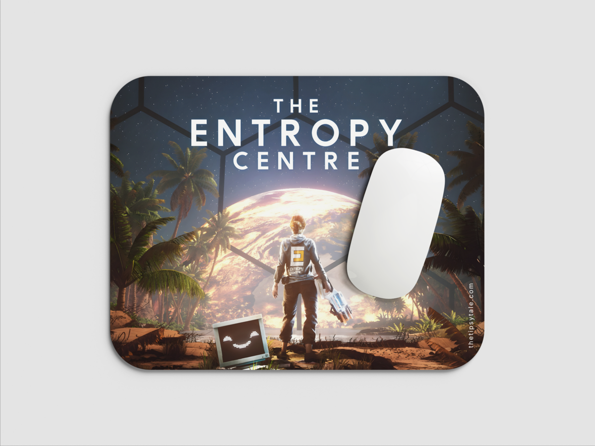 "THE ENTROPY CENTRE" Mousepad: Enhance Your Workspace with Style