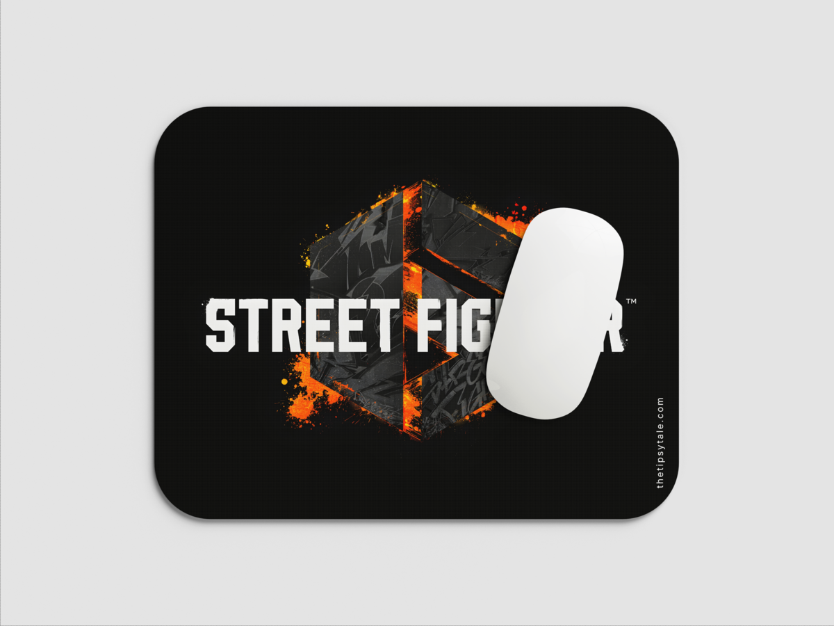 "STREET FIGHTER" Mousepad: Enhance Your Workspace with Style