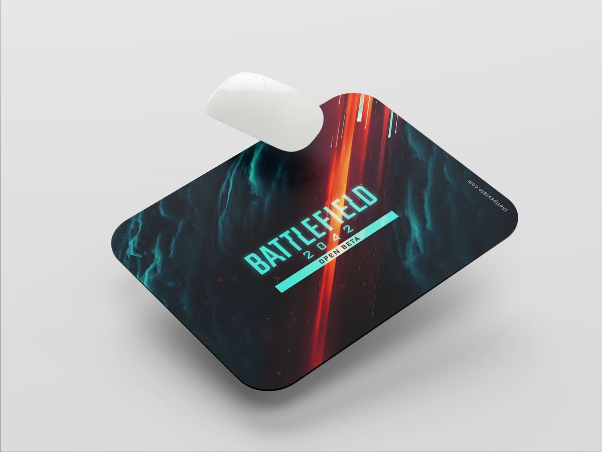 "BATTLEFIELD" Mousepad: Enhance Your Workspace with Style