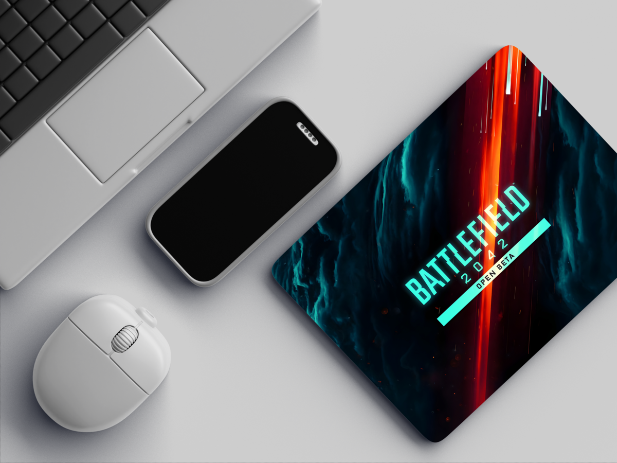 "BATTLEFIELD" Mousepad: Enhance Your Workspace with Style