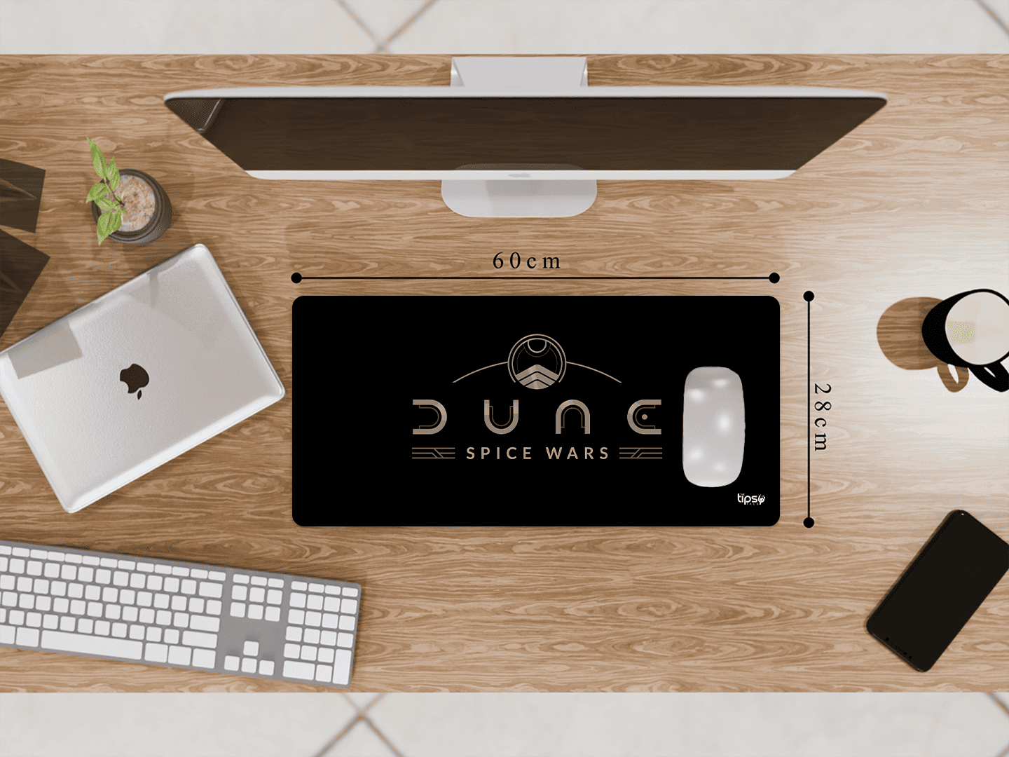 "DUNE SPICE WARS" Gaming Mousepad Elevate Your Gaming Experience