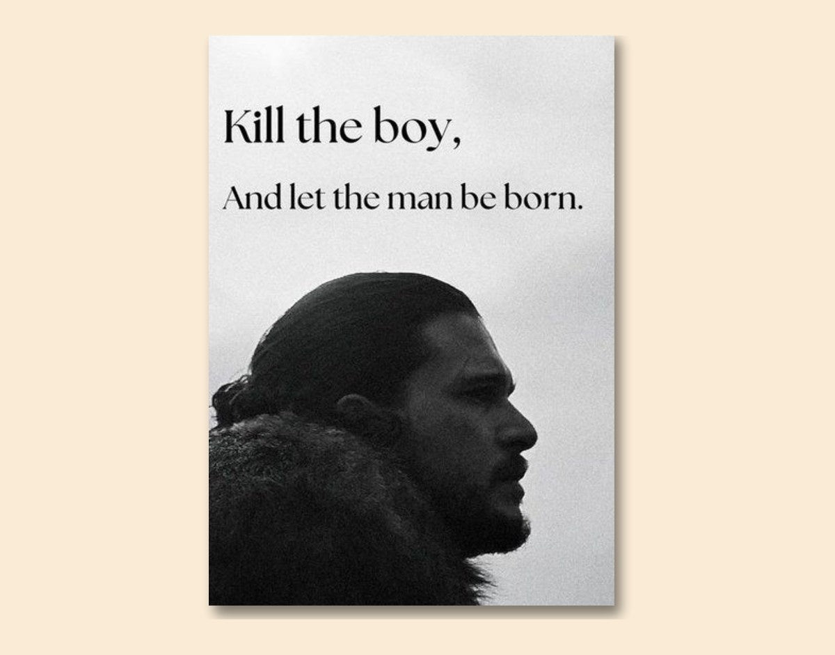 "Kill the Boy"- Shiny & Sturdy Metallic Poster Art That Pops & Sticks