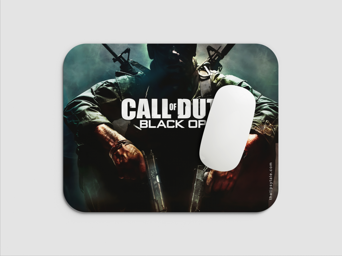 "CALL OF DUTY BLACK OPS" Mousepad: Enhance Your Workspace with Style