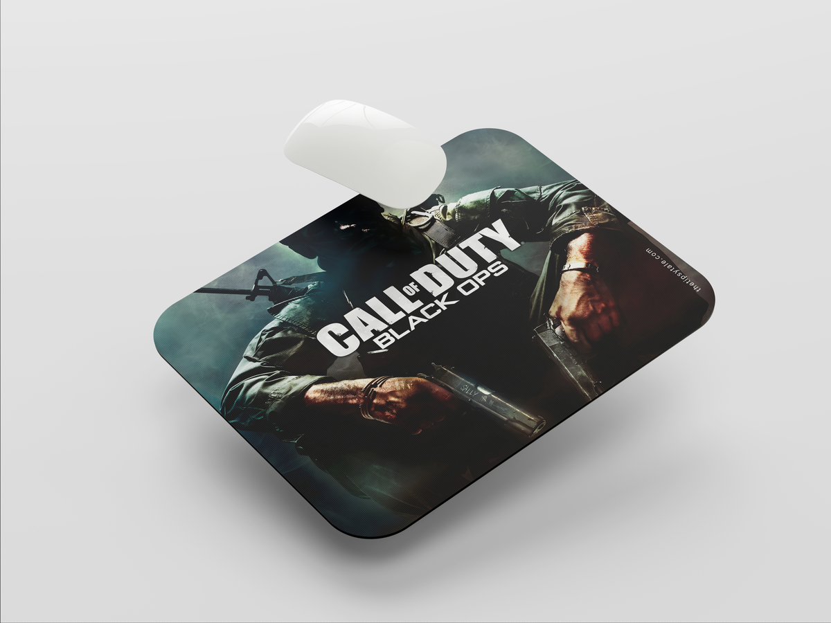 "CALL OF DUTY BLACK OPS" Mousepad: Enhance Your Workspace with Style