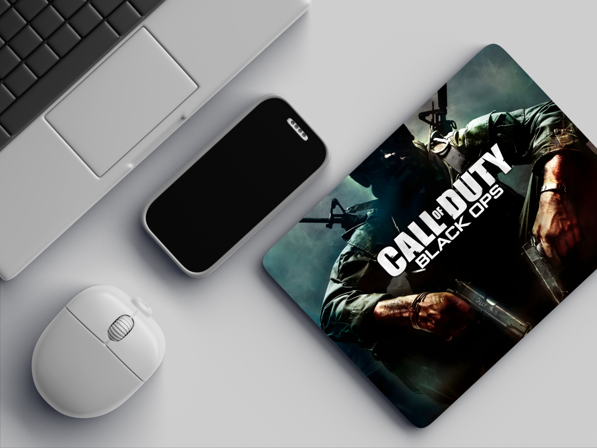 "CALL OF DUTY BLACK OPS" Mousepad: Enhance Your Workspace with Style