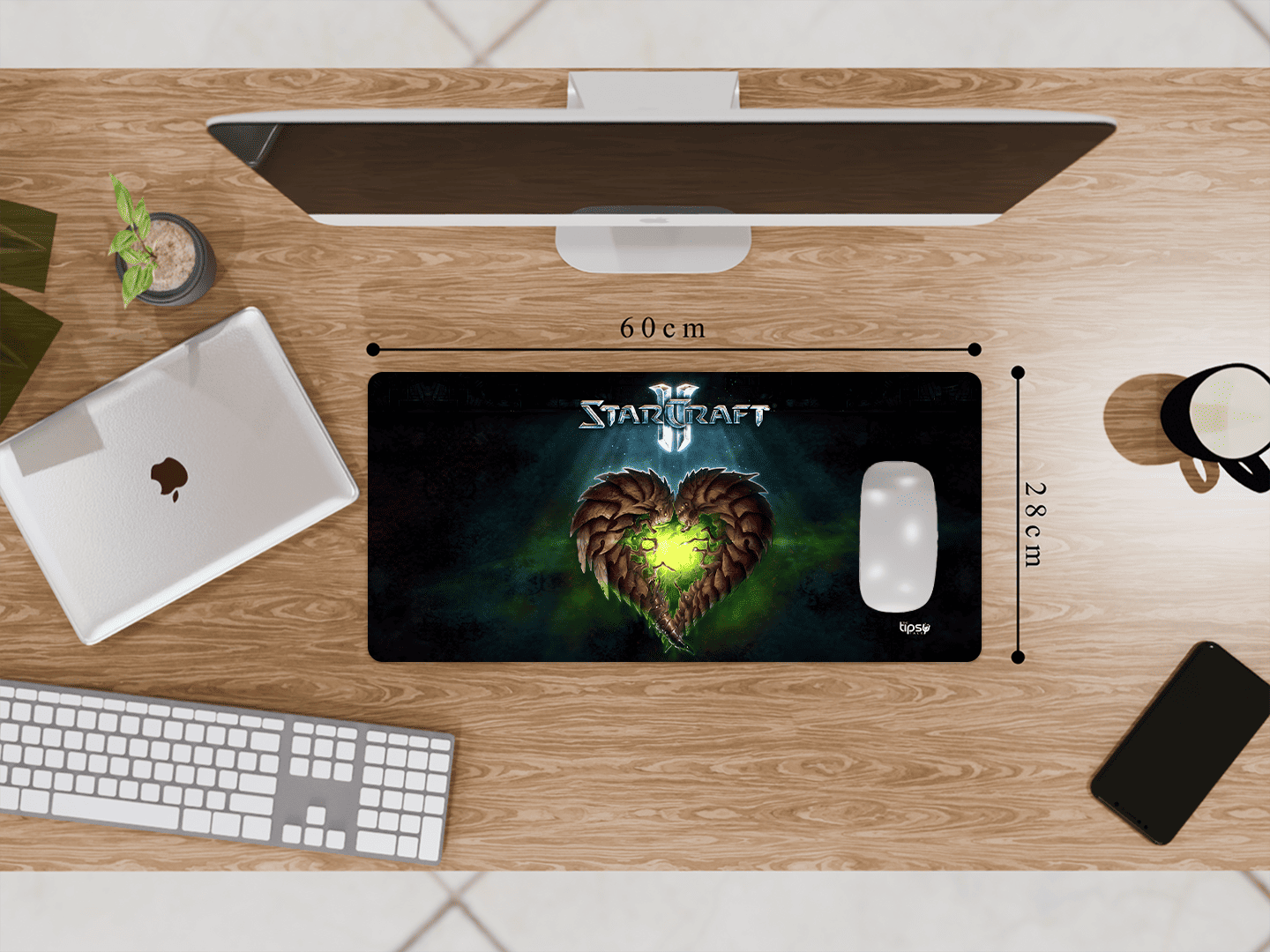 "STAR CRAFT " Gaming Mousepad Elevate Your Gaming Experience