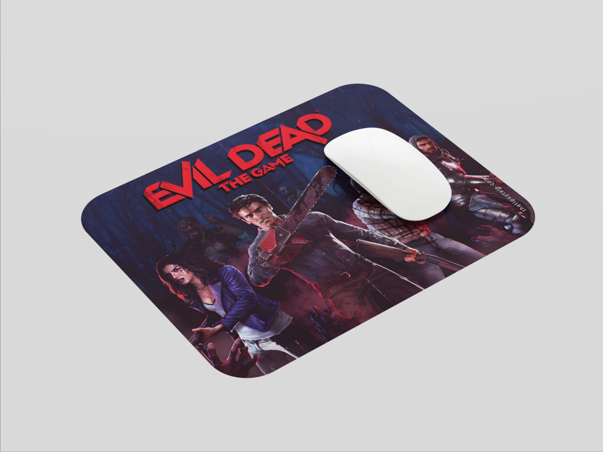 "EVIL DEAD THE GAME" Mousepad: Enhance Your Workspace with Style
