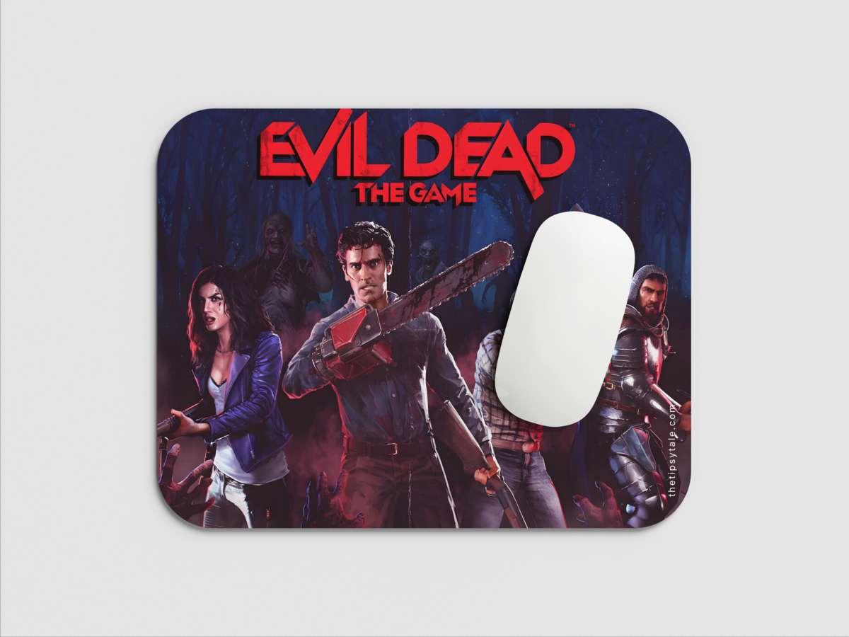 "EVIL DEAD THE GAME" Mousepad: Enhance Your Workspace with Style