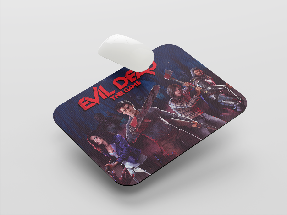 "EVIL DEAD THE GAME" Mousepad: Enhance Your Workspace with Style