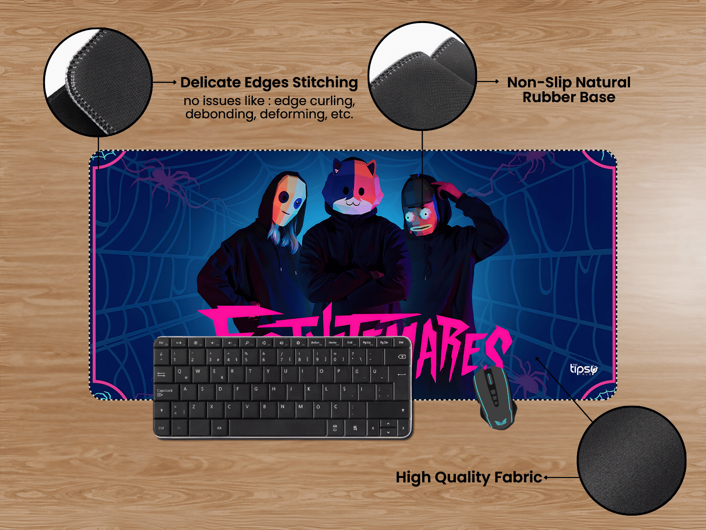 "FORTNITEMARES " Gaming Mousepad Elevate Your Gaming Experience