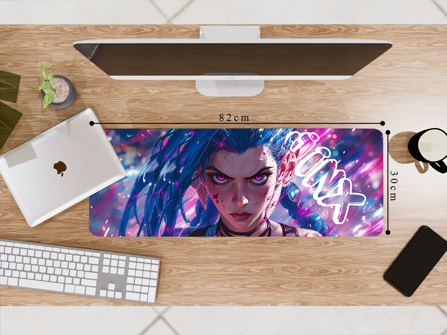 "JINX ARCANE " Gaming Mousepad – Elevate Your Gaming Experience