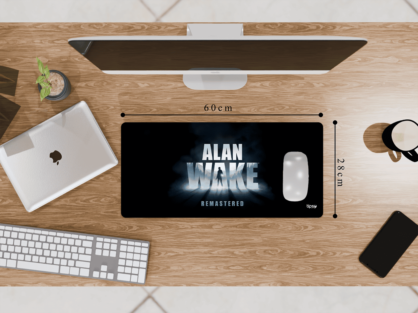 "ALAN AWAKE REMASTERED" Gaming Mousepad Elevate Your Gaming Experience