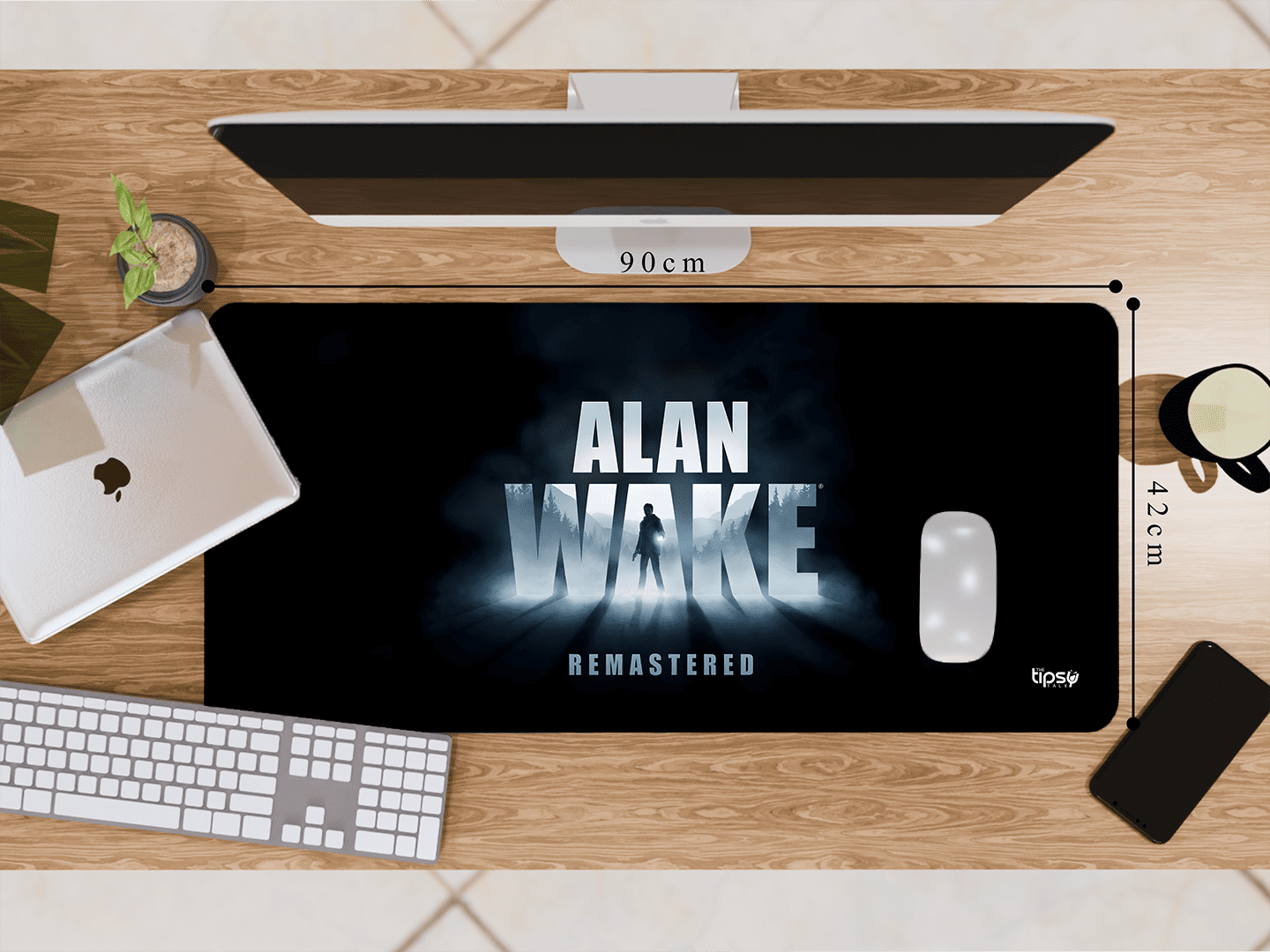 "ALAN AWAKE REMASTERED" Gaming Mousepad Elevate Your Gaming Experience