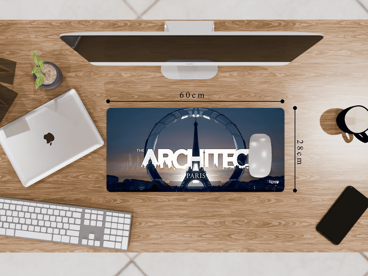 "THE ARCHITECT PARIS" Gaming Mousepad Elevate Your Gaming Experience