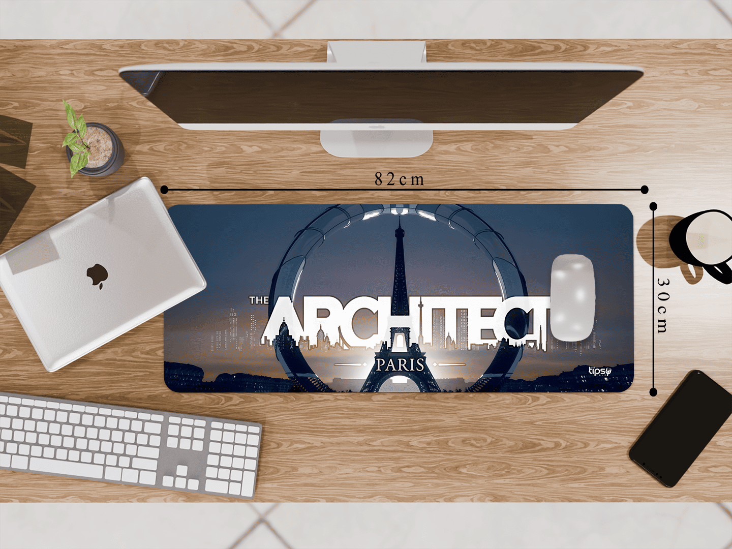 "THE ARCHITECT PARIS" Gaming Mousepad Elevate Your Gaming Experience