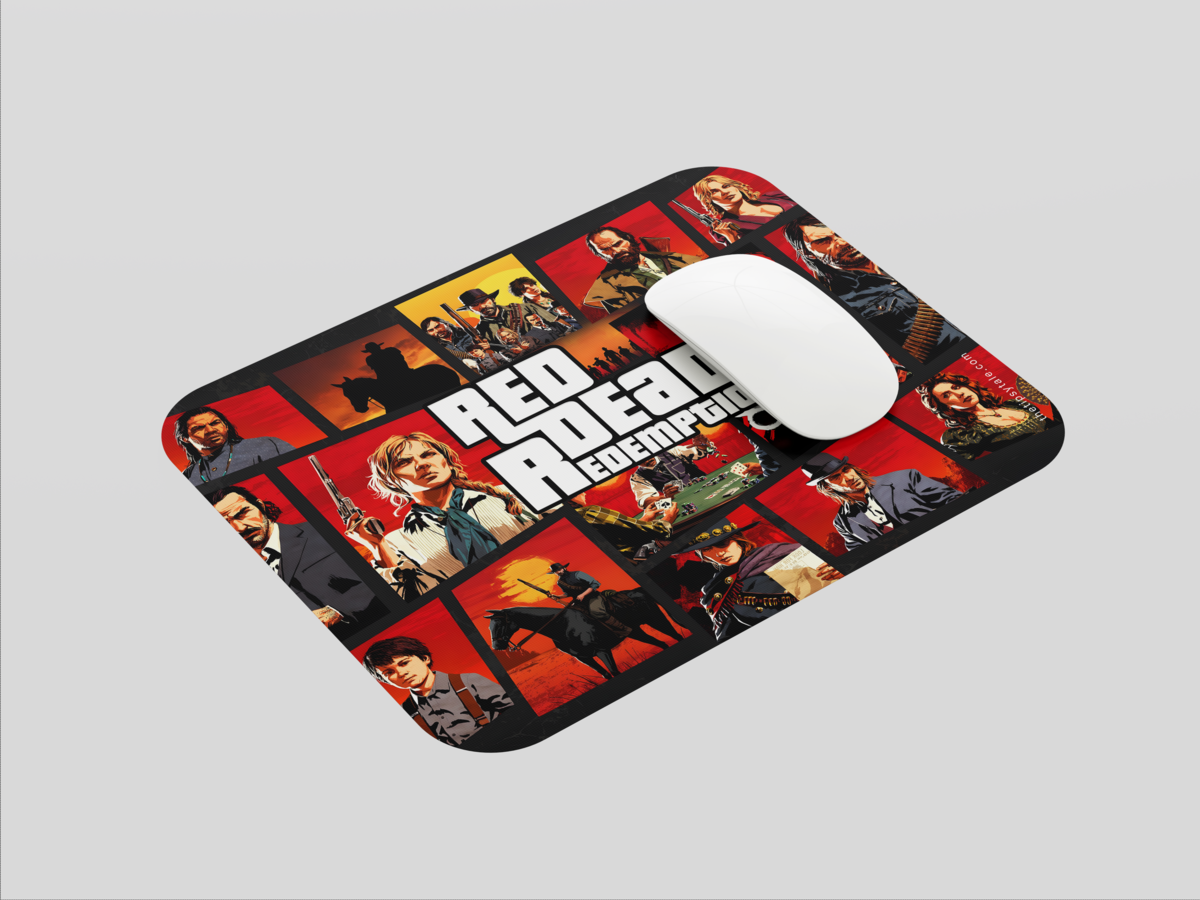 "RED DEAD REDEMPTION" Mousepad: Enhance Your Workspace with Style