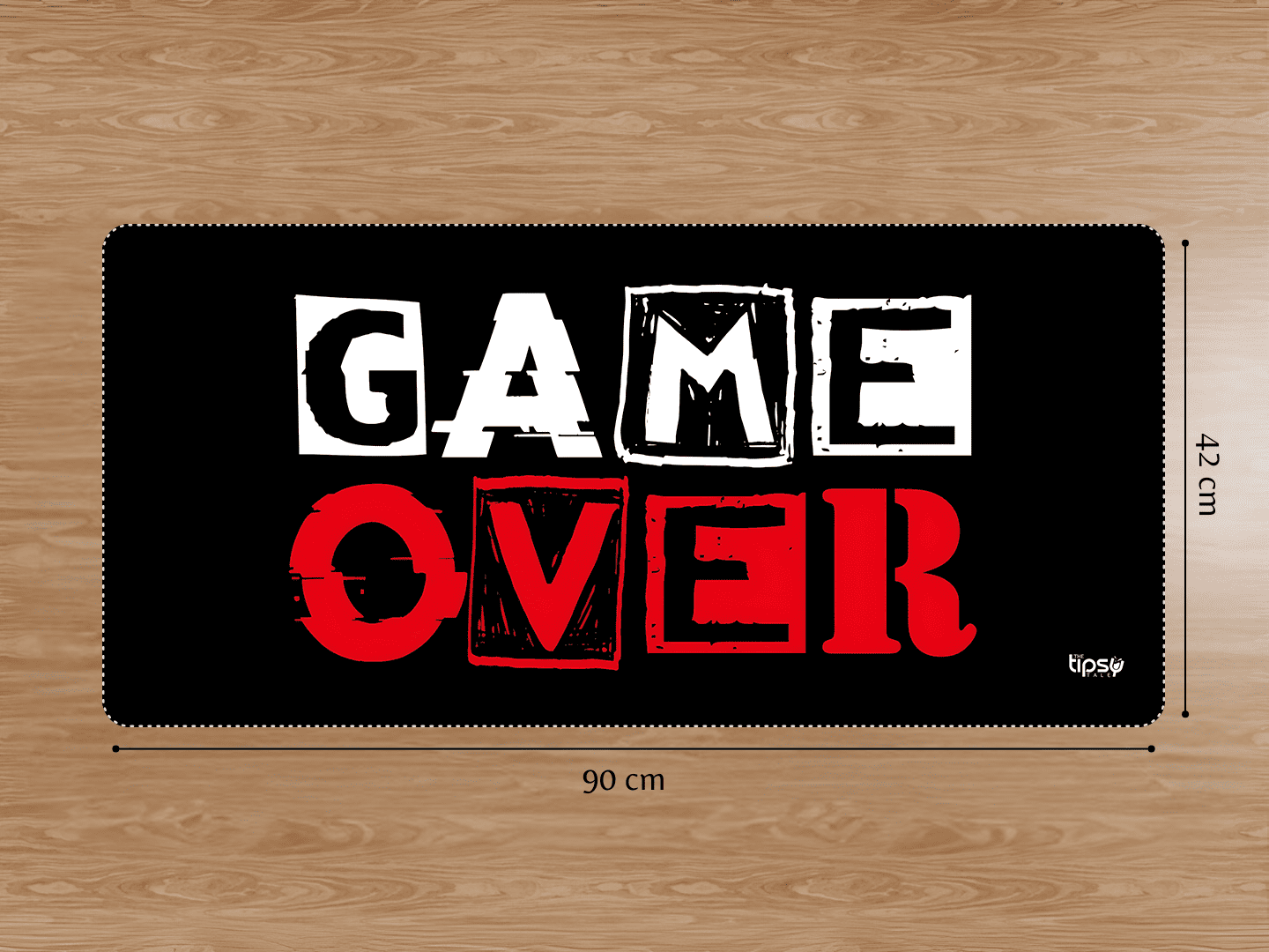 "GAME OVER" Gaming Mousepad Elevate Your Gaming Experience