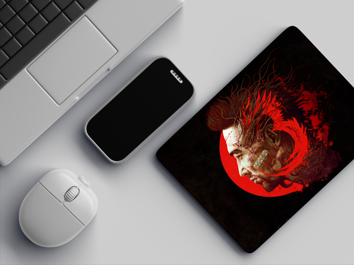 "LO WANG" Mousepad: Enhance Your Workspace with Style