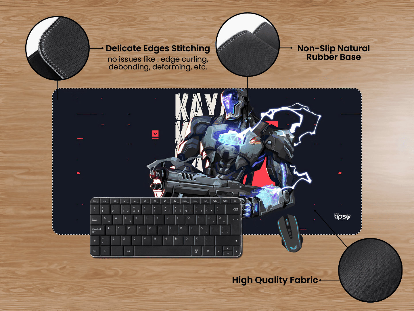 "KAYO" Gaming Mousepad Elevate Your Gaming Experience