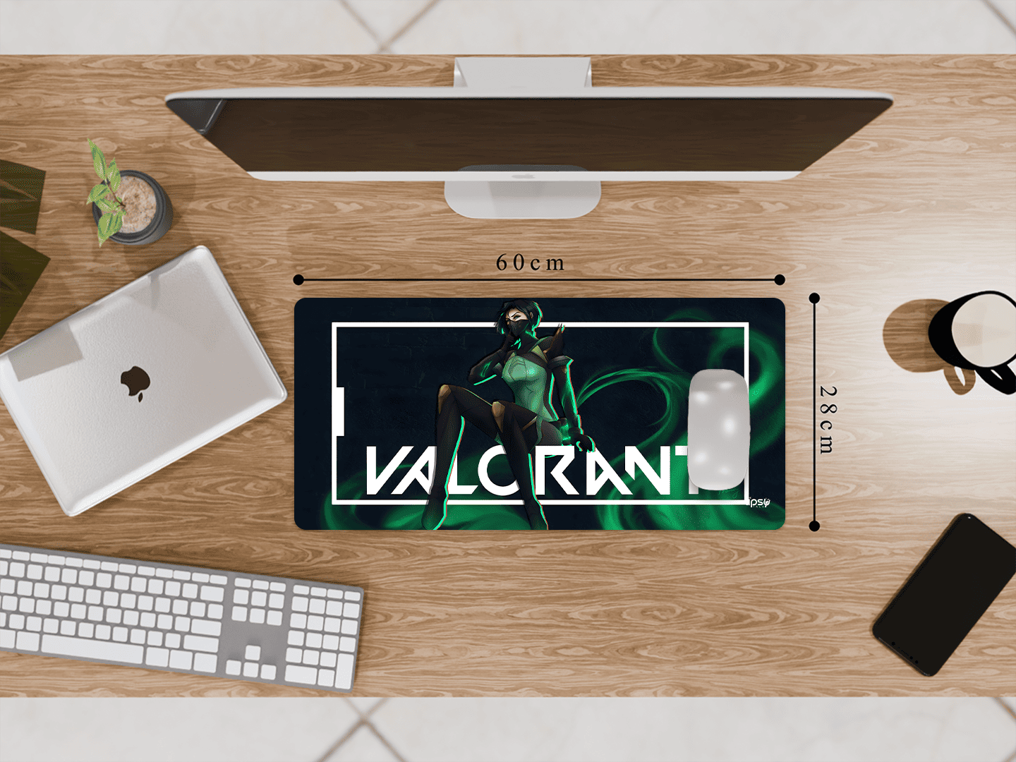 "VIPER VALORANT" Gaming Mousepad Elevate Your Gaming Experience