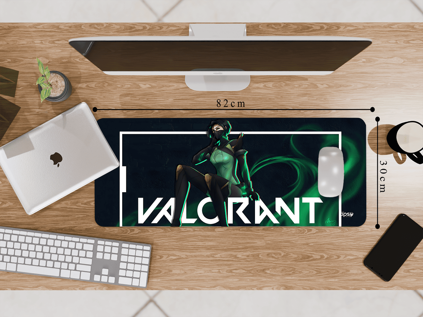 "VIPER VALORANT" Gaming Mousepad Elevate Your Gaming Experience
