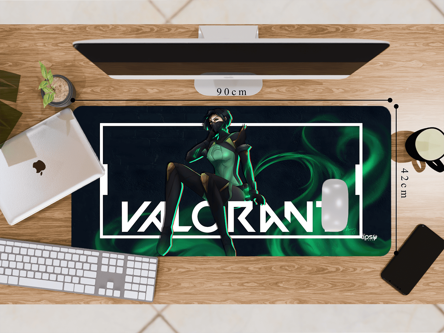 "VIPER VALORANT" Gaming Mousepad Elevate Your Gaming Experience