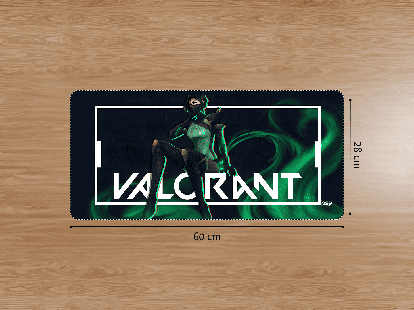 "VIPER VALORANT" Gaming Mousepad Elevate Your Gaming Experience