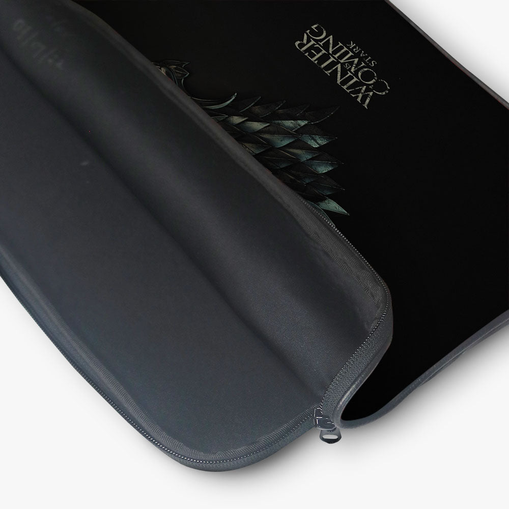 "HOUSE STARK # GAME OF THRONES" Laptop Sleeves:Bold Modern Design for Every Size