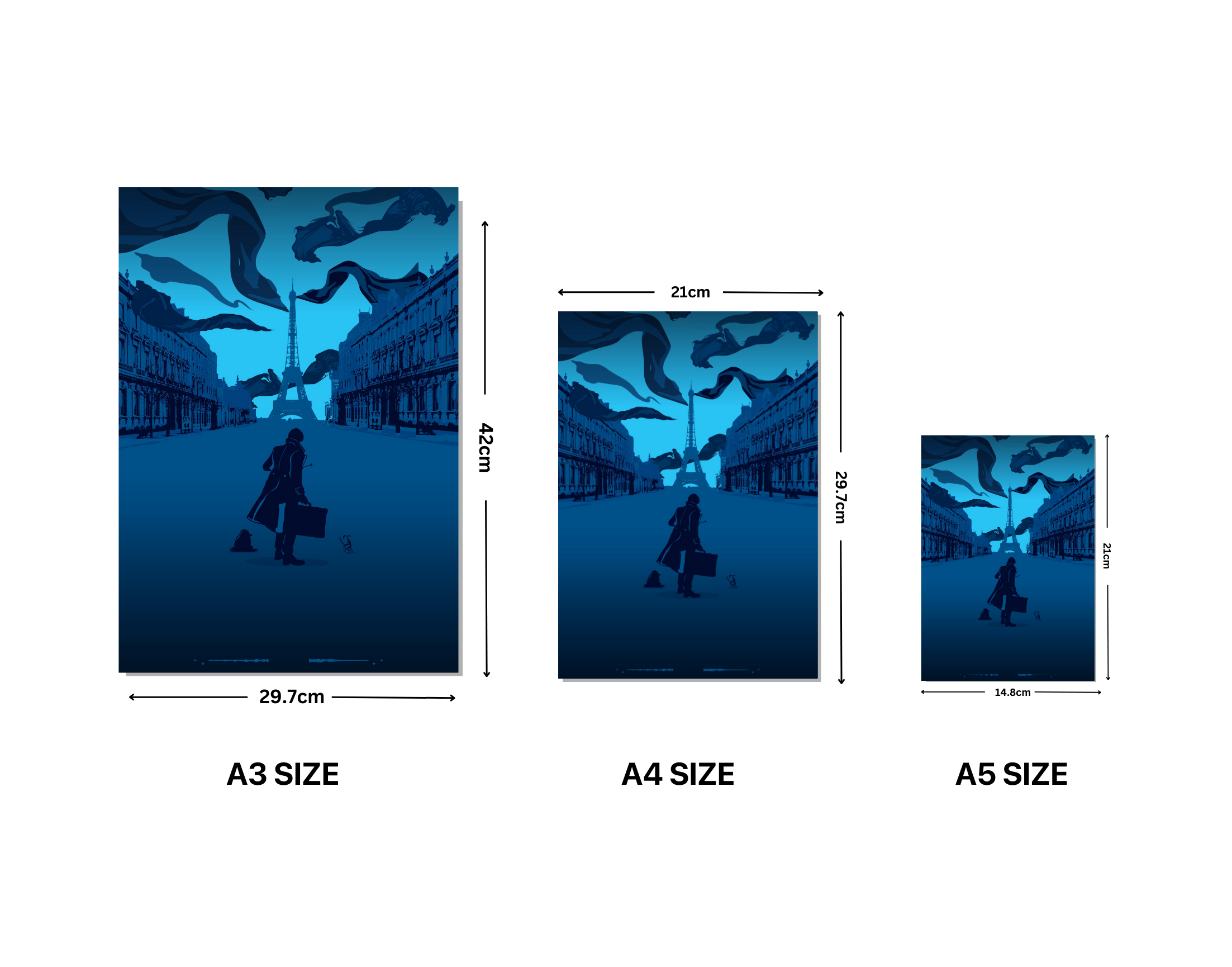 "FANTASTIC BEASTS AND WHERE TO FIND THEM"- Shiny & Sturdy Metallic Poster Art That Pops & Sticks (Literally!)