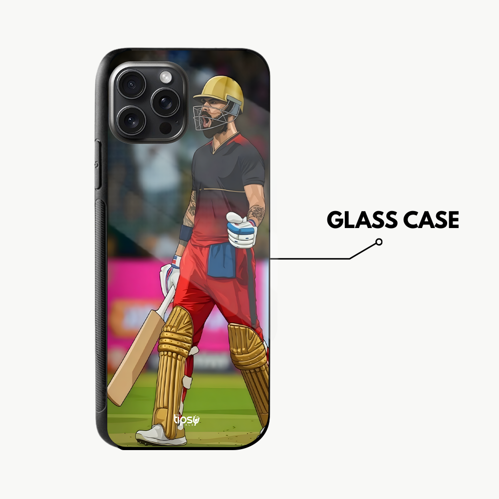 "97. KING VIRAT KOHLI: CRICKET FANBASE" -Mobile Covers Shock Resistant, Slim & Stylish Cases