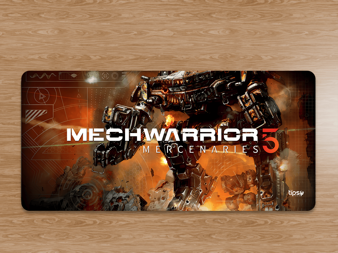 "MECHWARRIOR MERCENARIES" Gaming Mousepad Elevate Your Gaming Experience