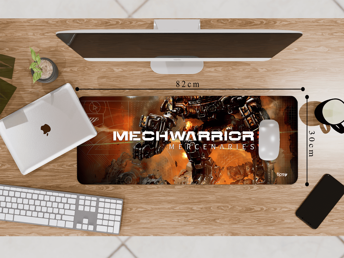 "MECHWARRIOR MERCENARIES" Gaming Mousepad Elevate Your Gaming Experience