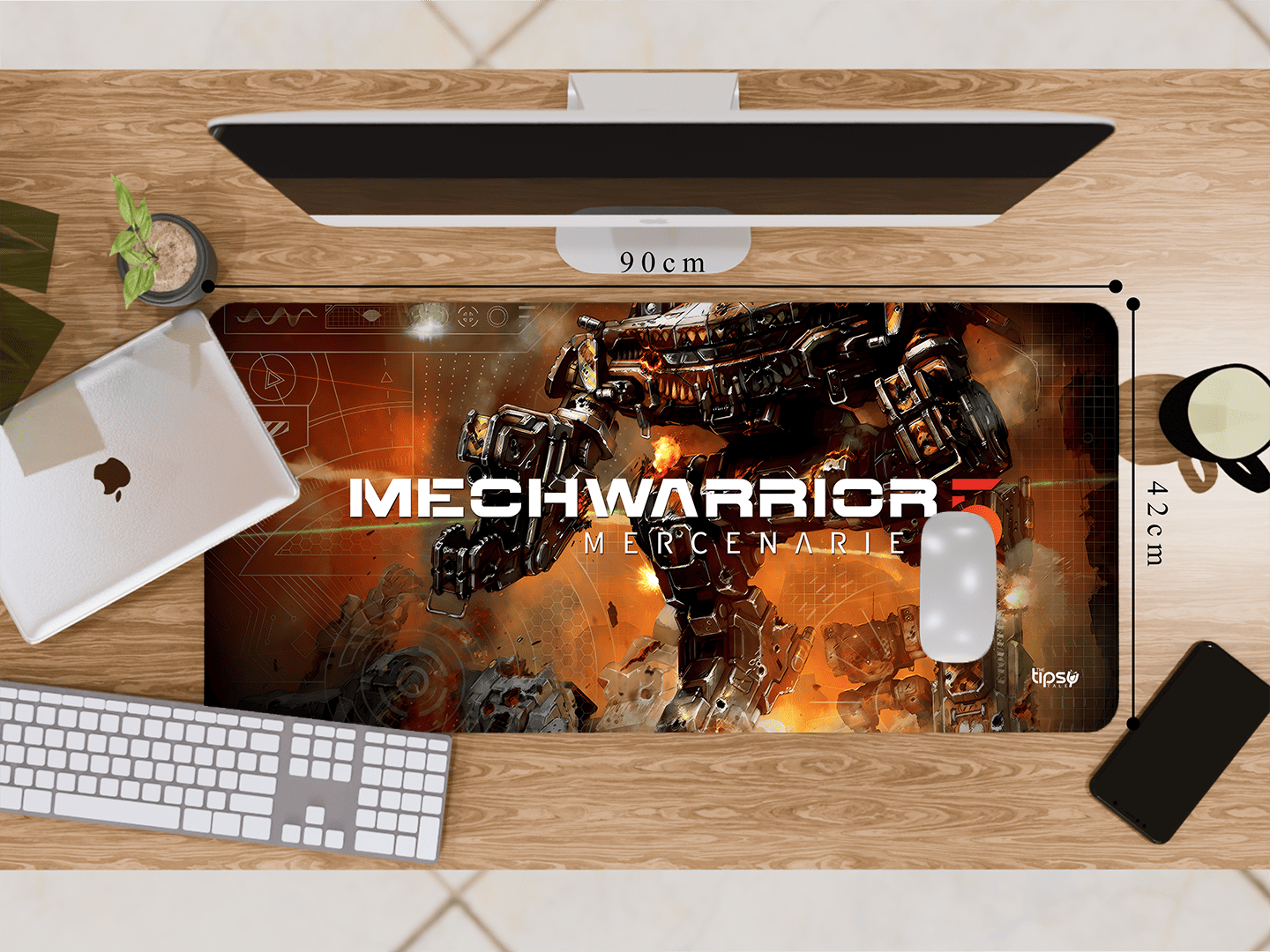 "MECHWARRIOR MERCENARIES" Gaming Mousepad Elevate Your Gaming Experience