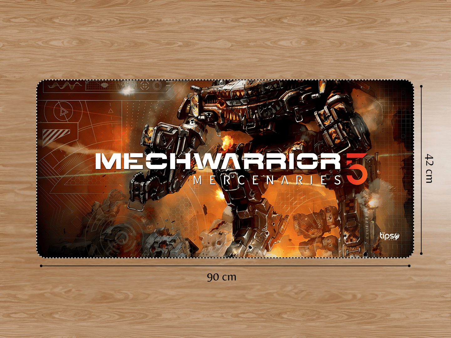 "MECHWARRIOR MERCENARIES" Gaming Mousepad Elevate Your Gaming Experience