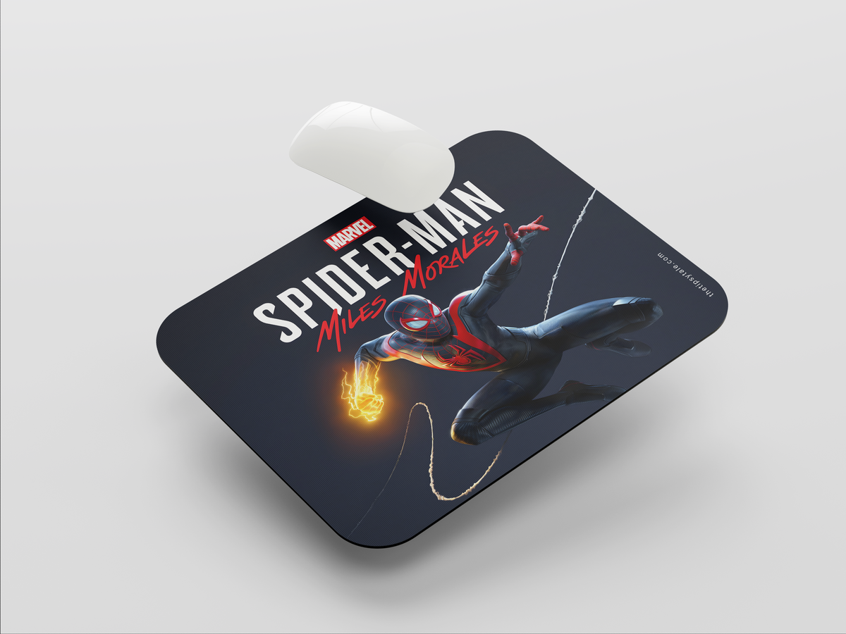 "SPIDERMAN - MILES MORALES" Mousepad: Enhance Your Workspace with Style