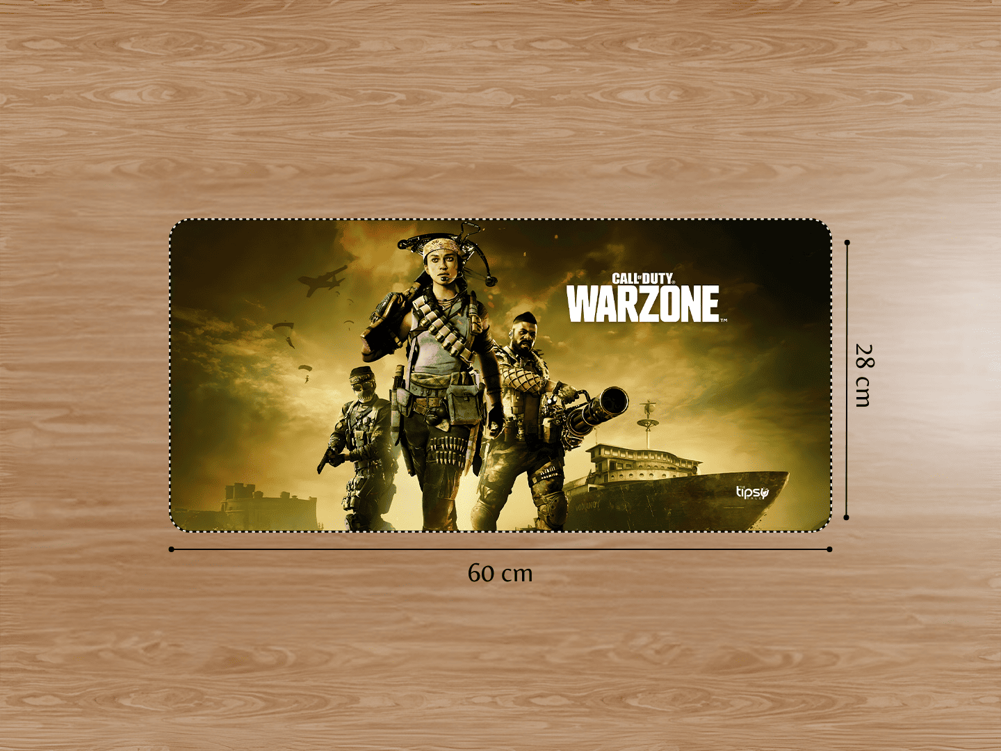 "CALL OF DUTY WARZONE GAME" Gaming Mousepad Elevate Your Gaming Experience