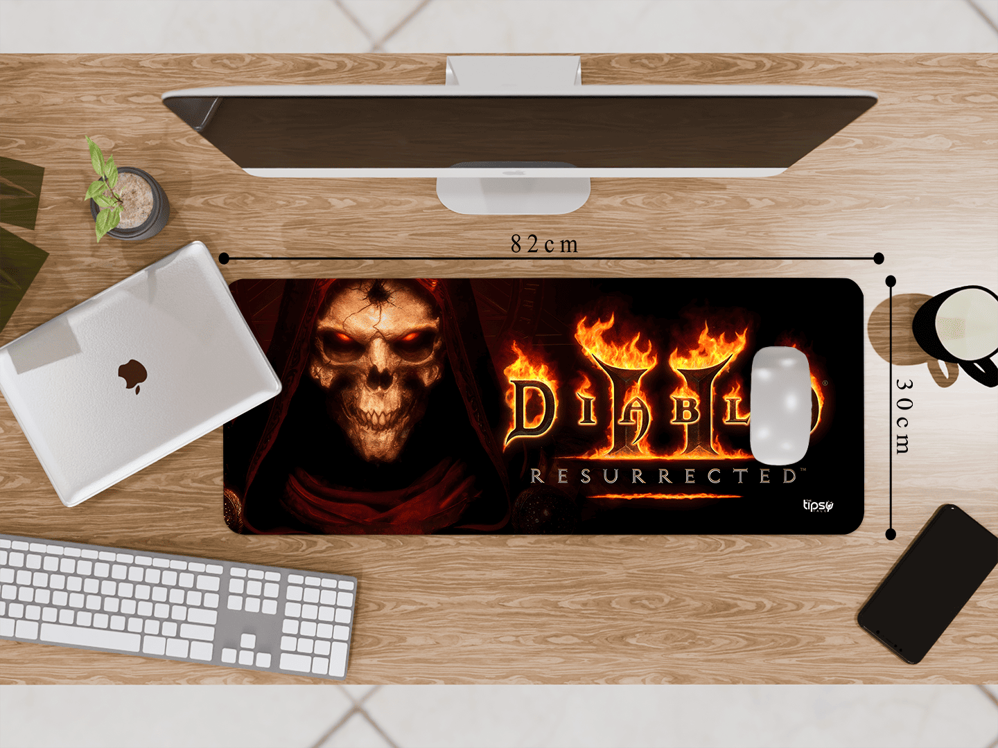 "DIABLO RESURRECTED" Gaming Mousepad Elevate Your Gaming Experience
