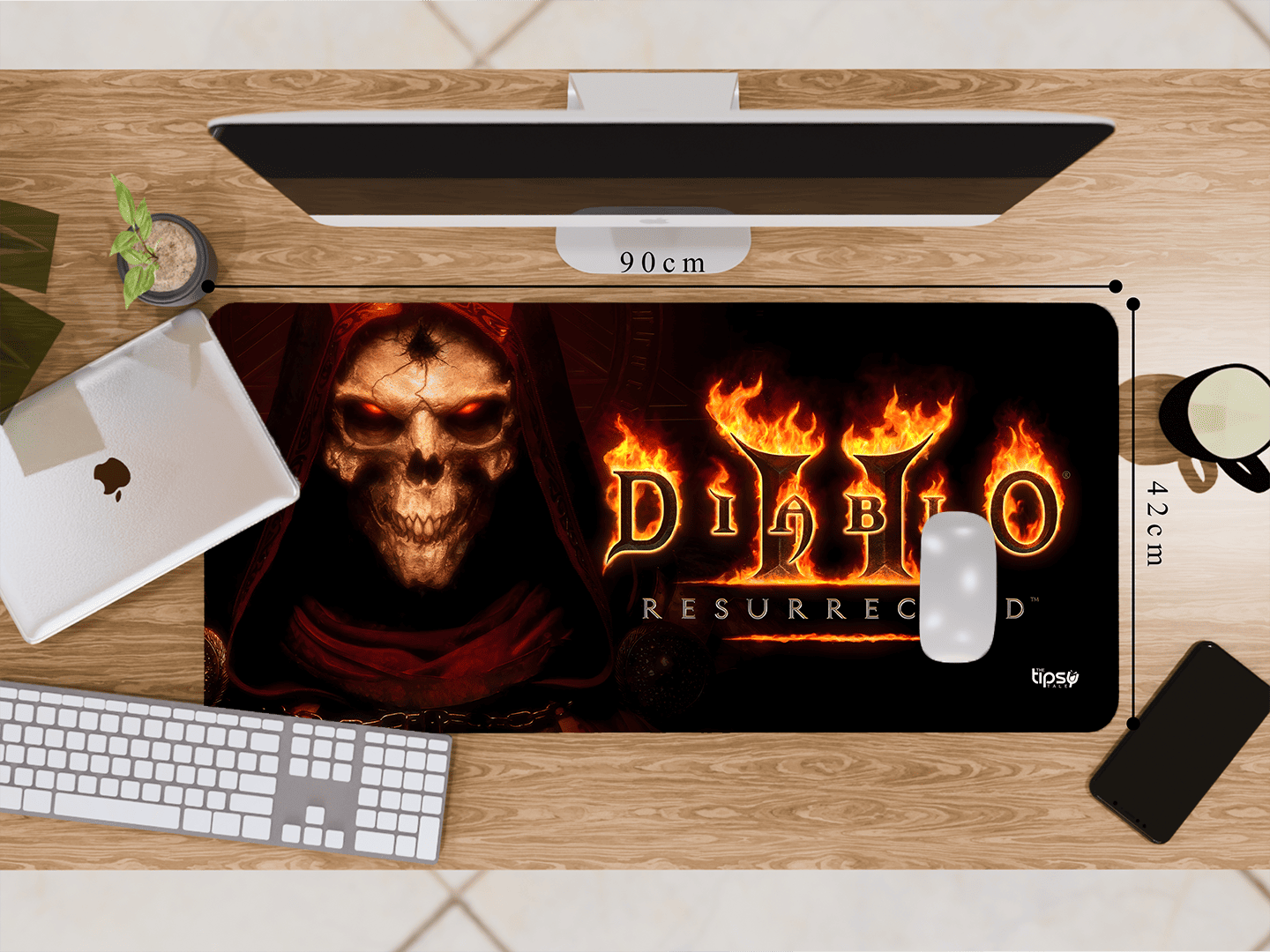 "DIABLO RESURRECTED" Gaming Mousepad Elevate Your Gaming Experience