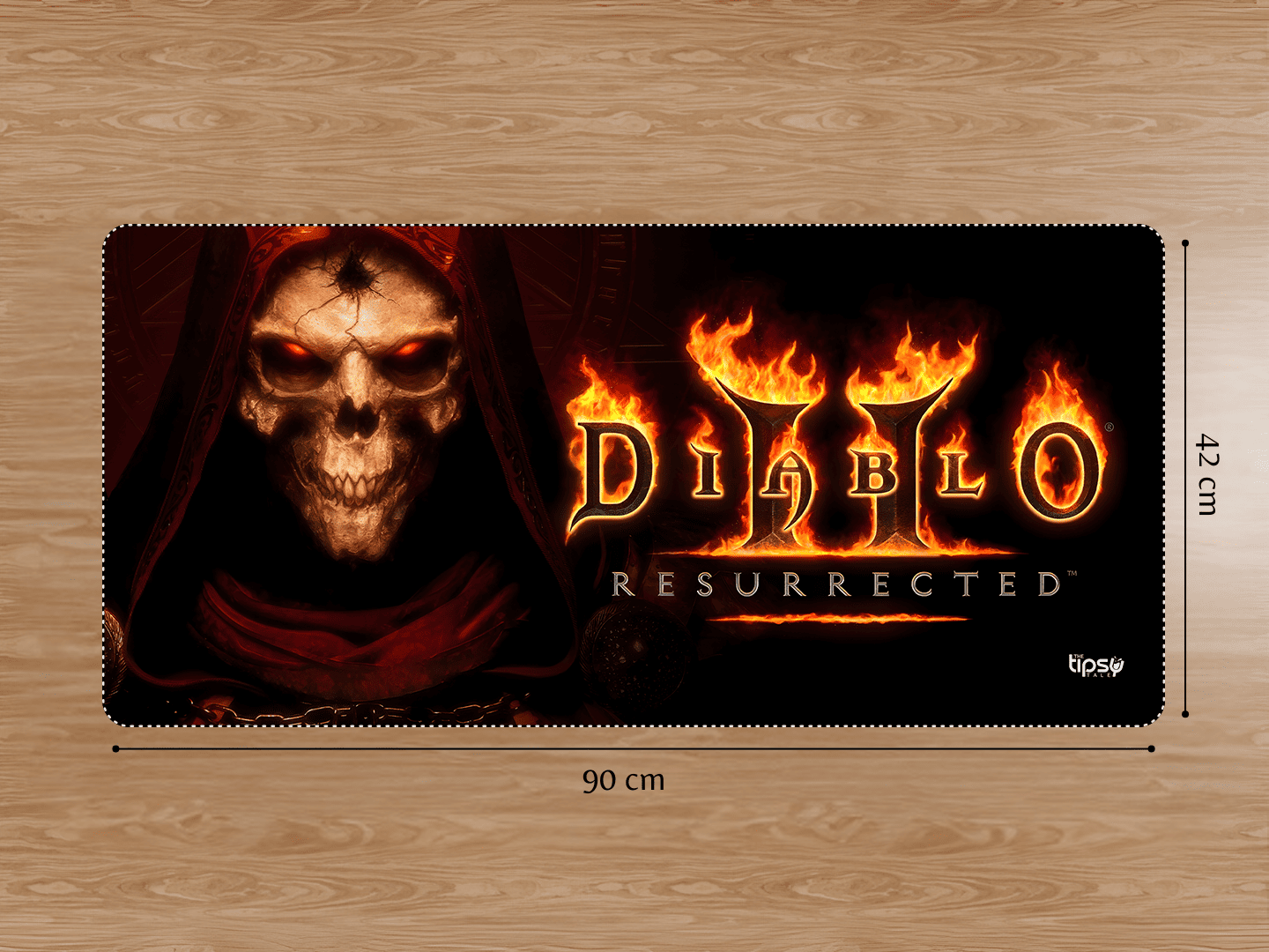 "DIABLO RESURRECTED" Gaming Mousepad Elevate Your Gaming Experience