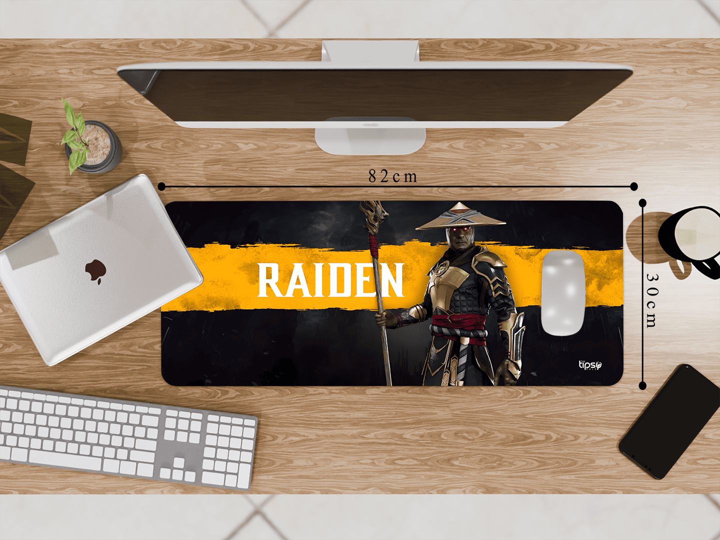 "RAIDEN MORTAL KOMBAT" Gaming Mousepad Elevate Your Gaming Experience