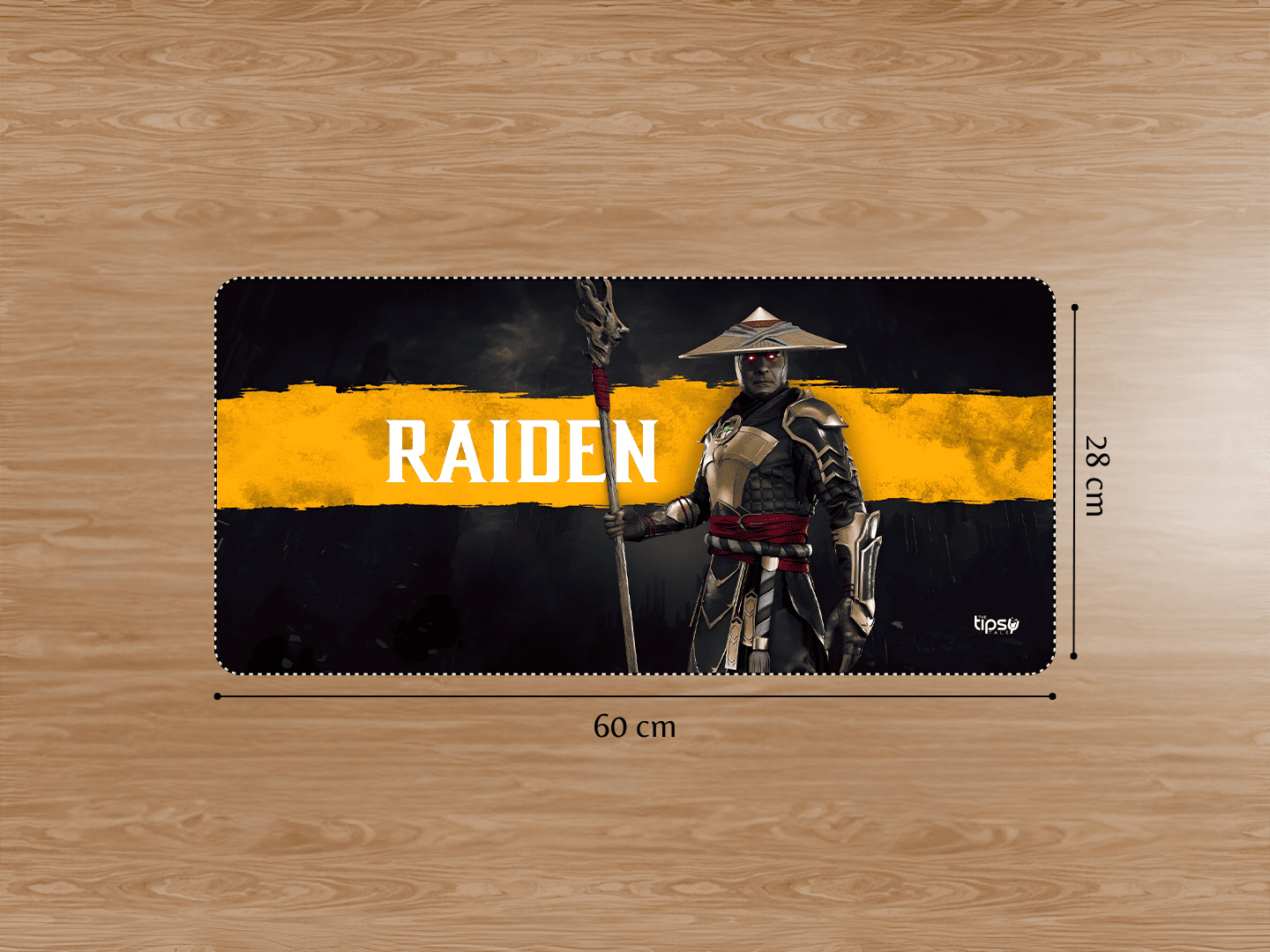 "RAIDEN MORTAL KOMBAT" Gaming Mousepad Elevate Your Gaming Experience